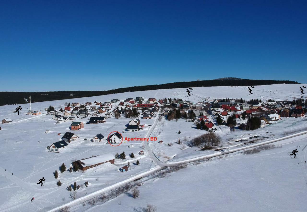 Apartmány BD Boží Dar Exterior foto